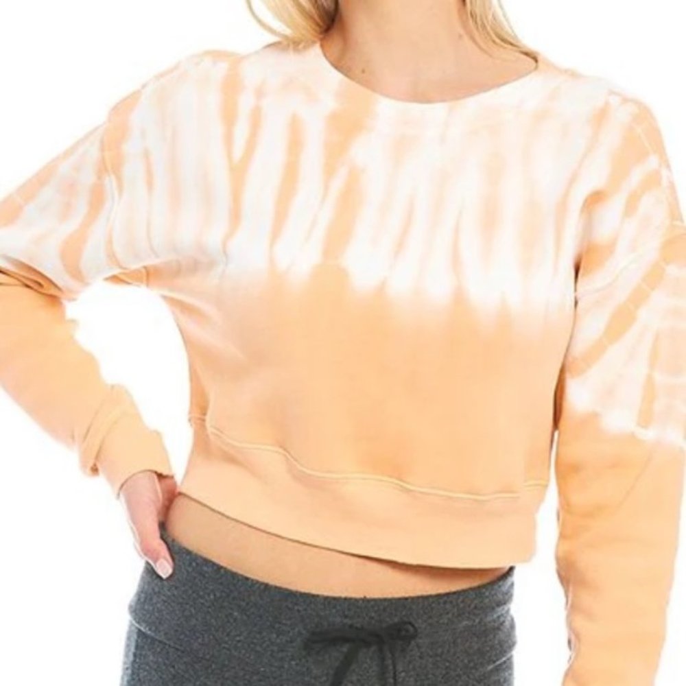 NWT WILDFOX melon wash regal sweatshirt Size Medium
